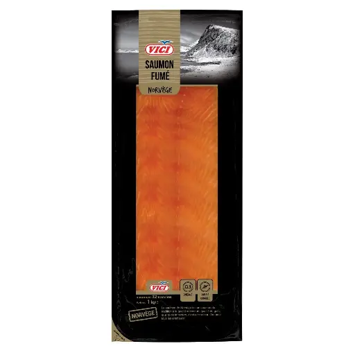 [SAUMONFUME] Saumon fumé 400g